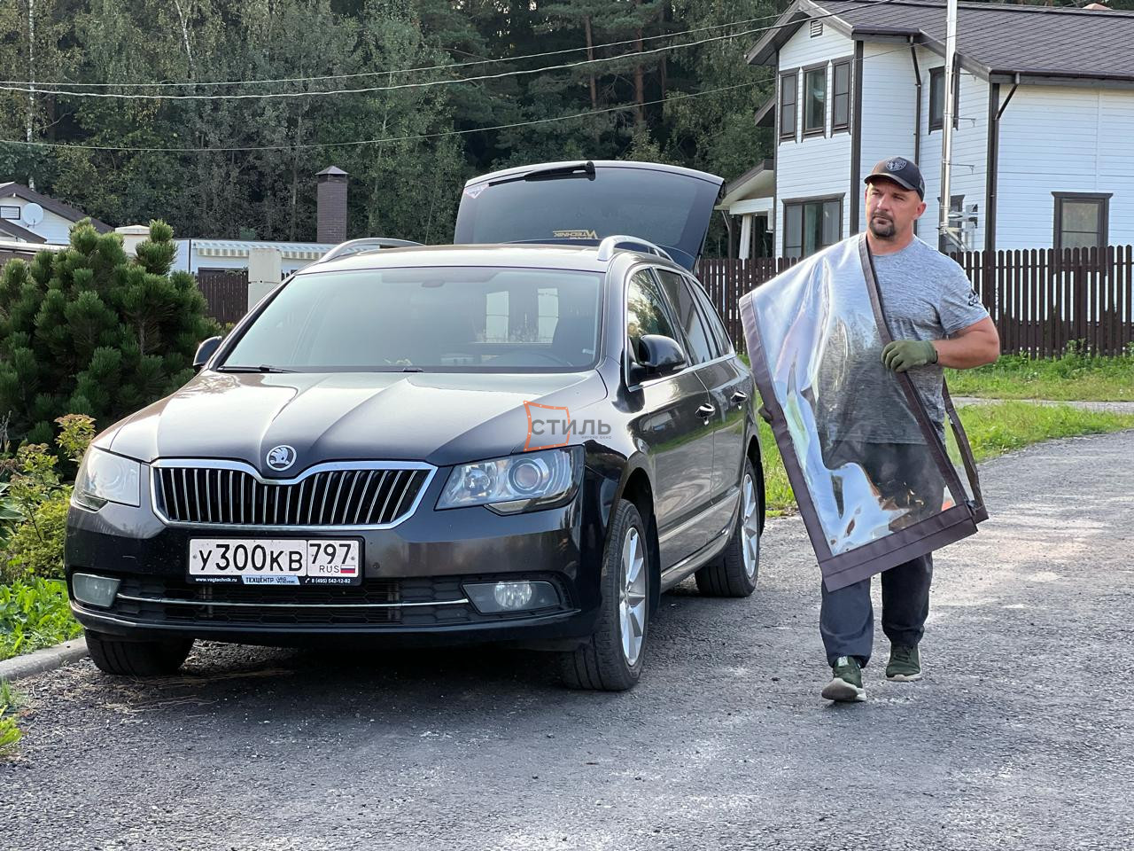 Доставка мягких окон