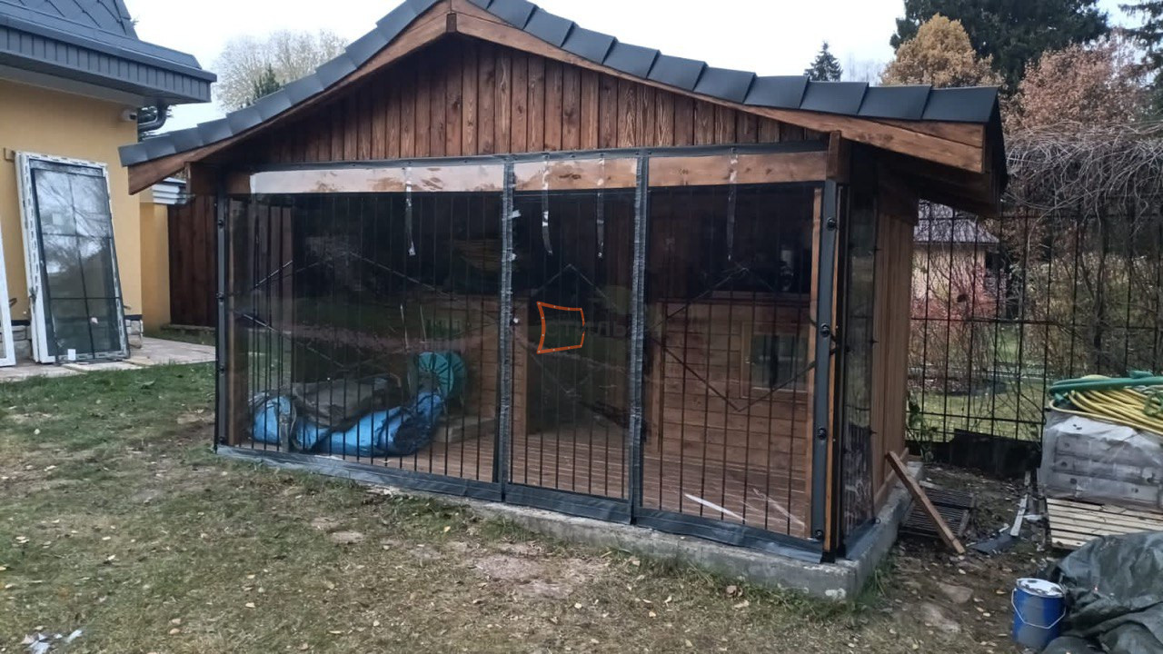 Фото установленных мягких окон 5